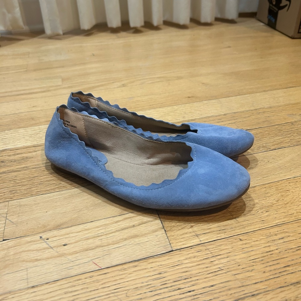 Audrey Brooke Blue Flats 7